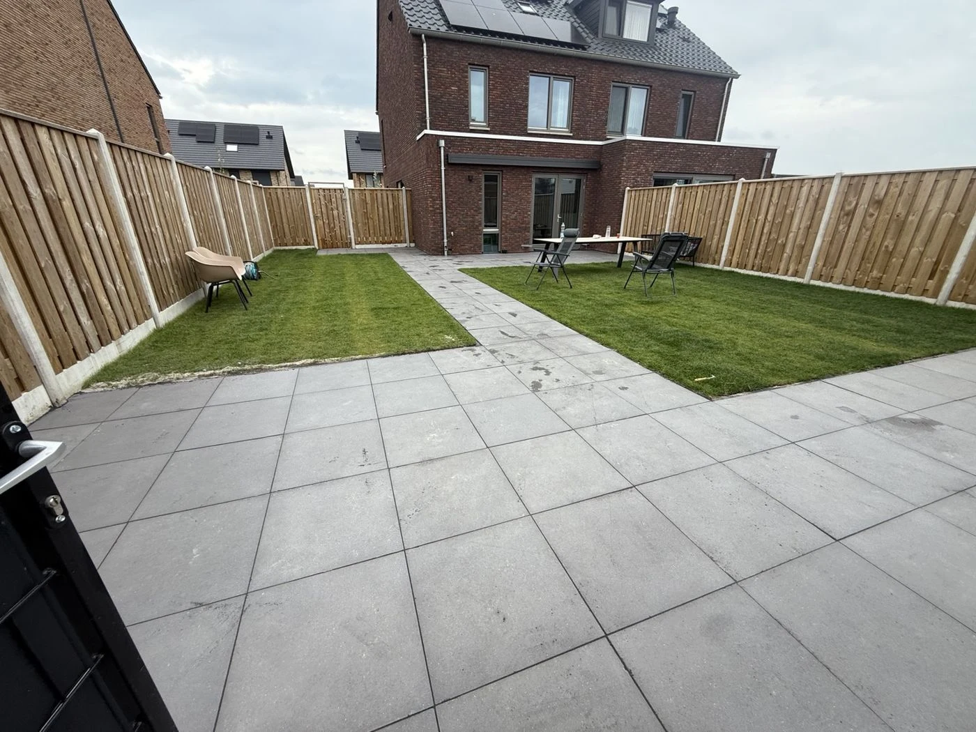 Terras met ruimte voor groen