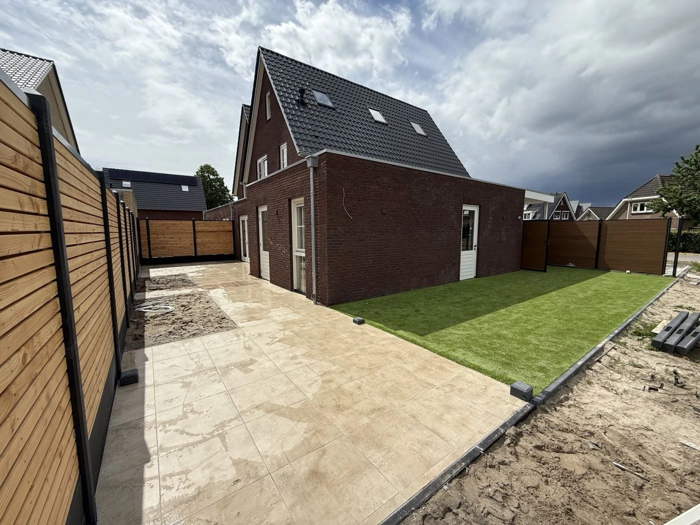Terras en terrein